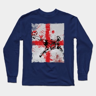 England Soccer For Uk Patriots Fan Long Sleeve T-Shirt